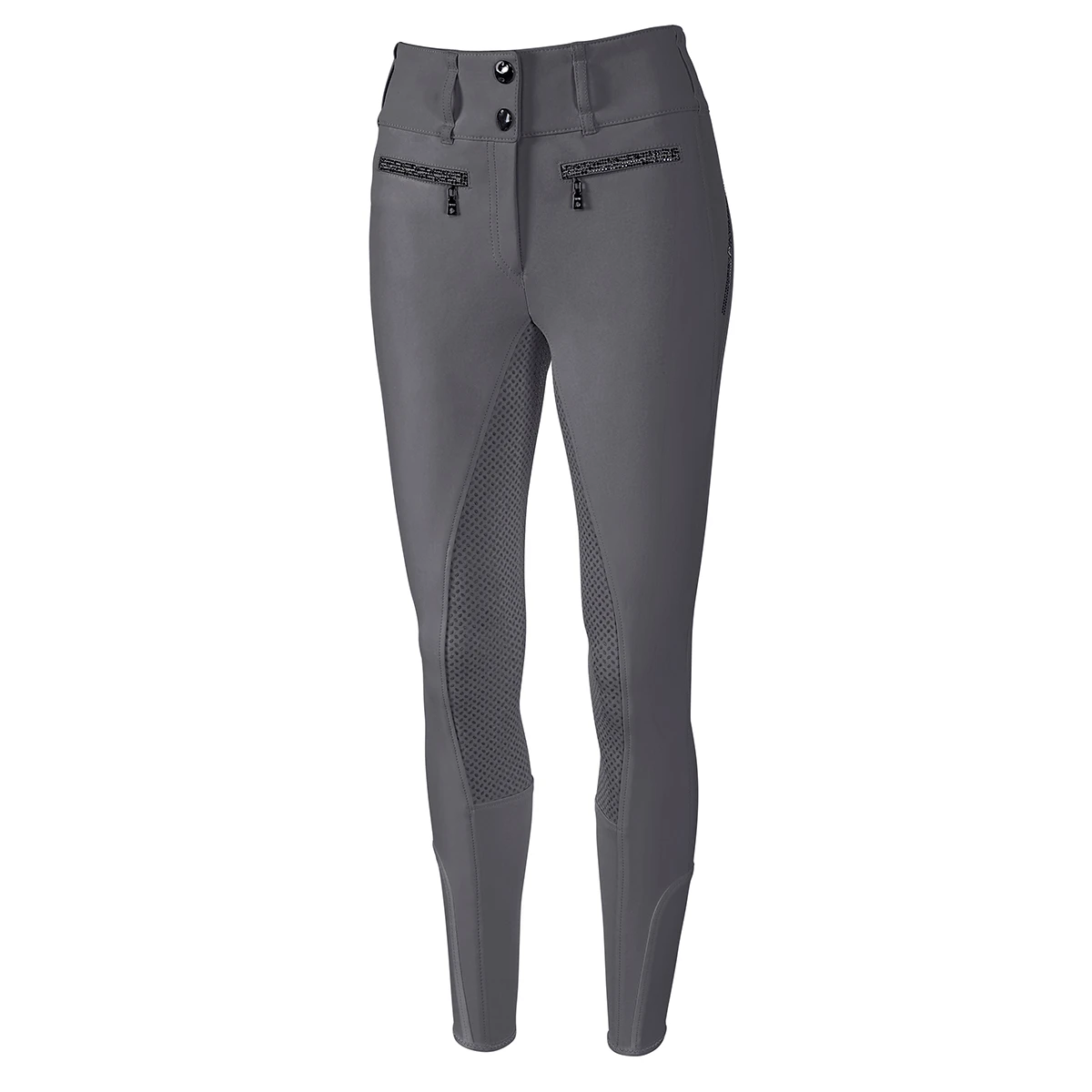 Rijbroek Pikeur Jonna Full Grip Grijs 4 Rijbroek Pikeur Jonna Full Grip Grijs - Afbeelding 2