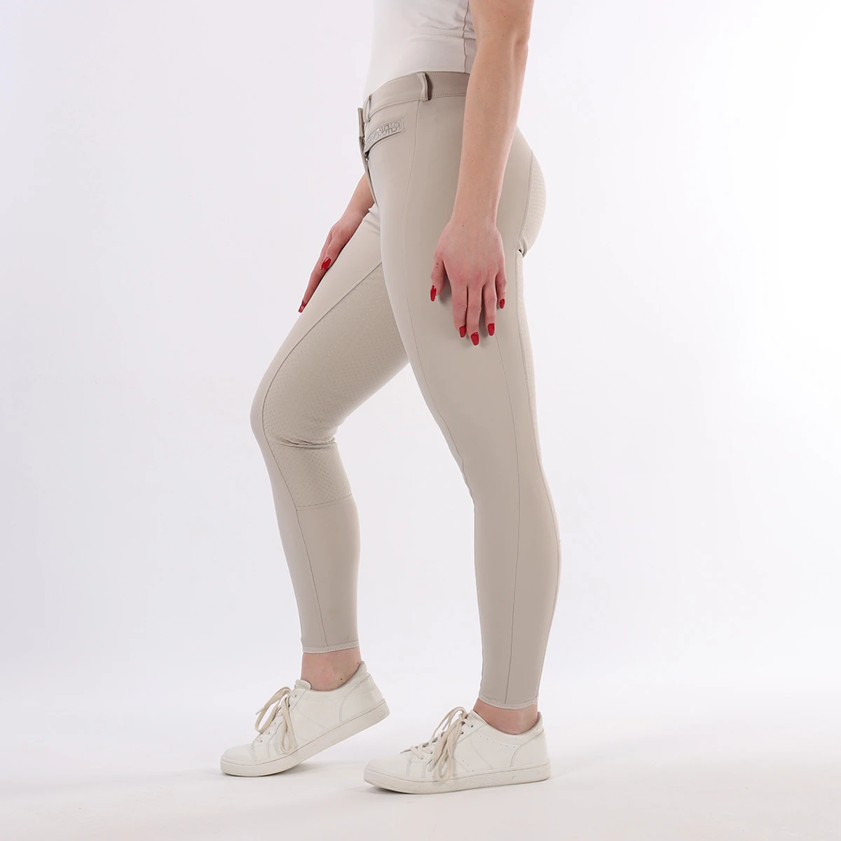 Rijbroek Pikeur Vally Full Grip Lichtbruin 4 Rijbroek Pikeur Vally Full Grip Lichtbruin - Afbeelding 2