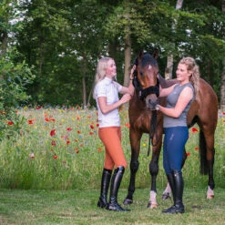 Rijbroek Quur Highwaist QNeva Siliconen Donkerblauw -Stijlvolle Ruiter rijbroek quur highwaist qneva siliconen donkerblauw 1500x1500 101676