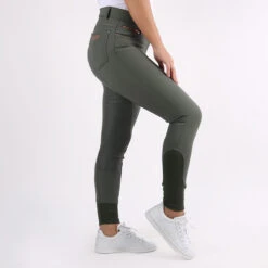 Rijbroek Quur QBlayze Siliconen Donkergroen -Stijlvolle Ruiter rijbroek quur qblayze siliconen donkergroen 1500x1500 118669