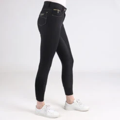 Rijbroek Quur QBlayze Siliconen Zwart -Stijlvolle Ruiter rijbroek quur qblayze siliconen zwart 1500x1500 118645