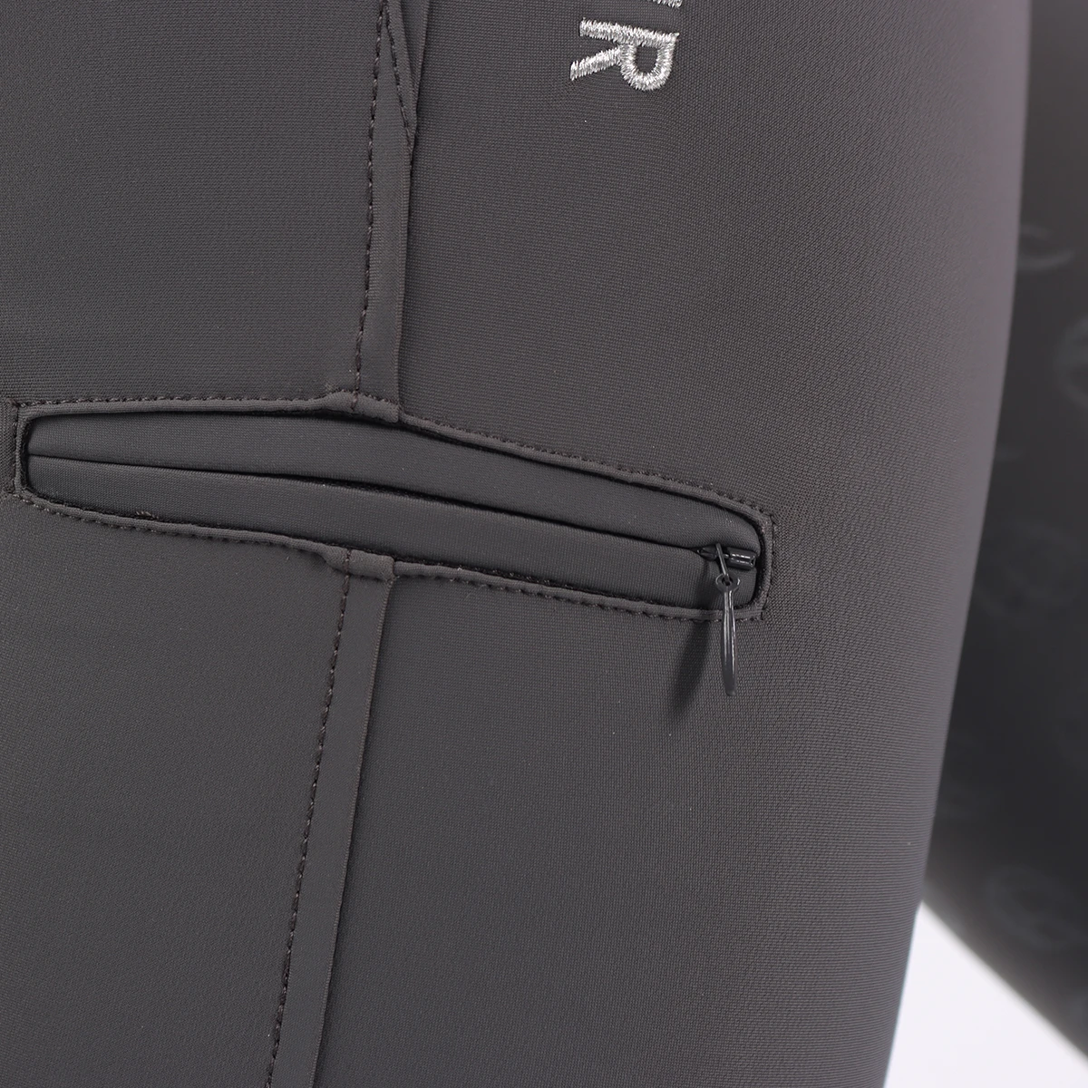 Rijbroek Quur QFallyn Full Grip Grijs 10 Rijbroek Quur QFallyn Full Grip Grijs - Afbeelding 8