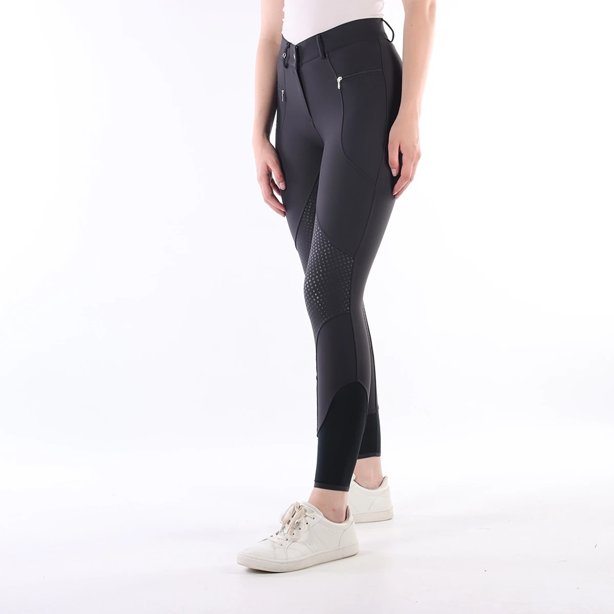 Rijbroek Quur QNeela Full Grip Donkerblauw 5 Rijbroek Quur QNeela Full Grip Donkerblauw - Afbeelding 3