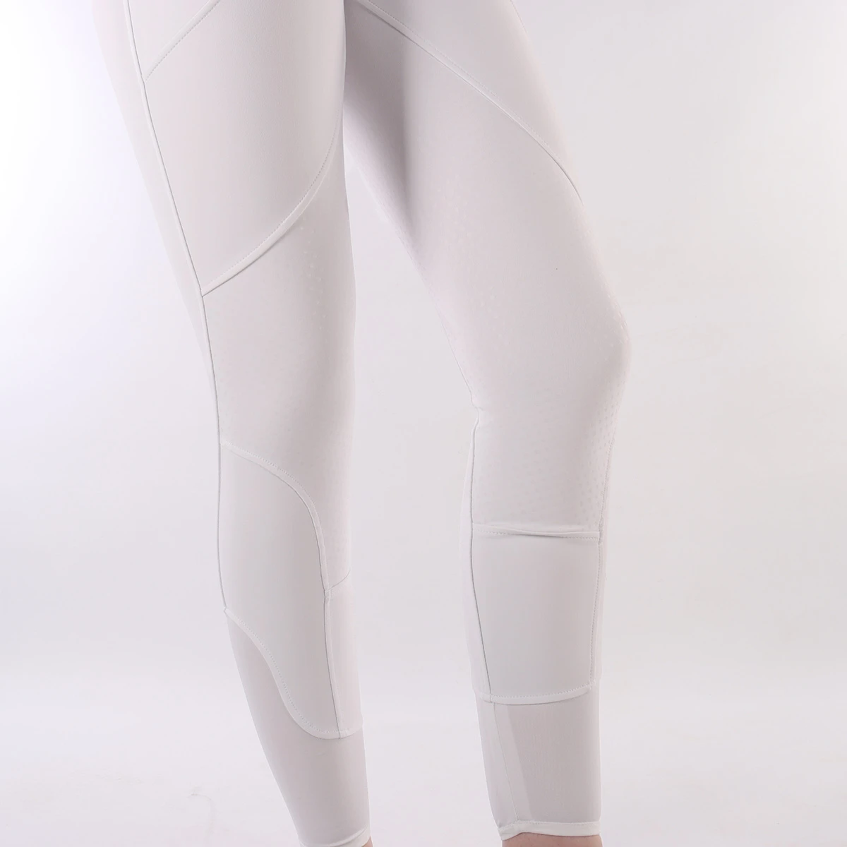 Rijbroek Quur QNeela Full Grip Wit 8 Rijbroek Quur QNeela Full Grip Wit - Afbeelding 6