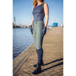 Rijbroek Quur QNoxx Full Grip Donkergroen -Stijlvolle Ruiter rijbroek quur qnoxx full grip donkergroen 1500x1500 141111