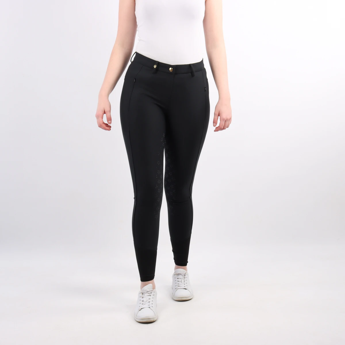 Rijbroek Quur QNoxx Full Grip Zwart 4 Rijbroek Quur QNoxx Full Grip Zwart - Afbeelding 2