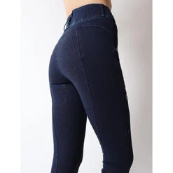 Rijbroek Rebel By Montar Rosegold Full Grip Denim