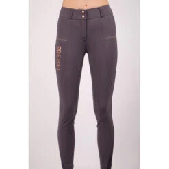 Rijbroek Rebel By Montar Rosegold Full Grip Grijs