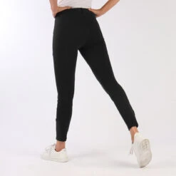 Rijbroek Red Horse Topper Knie Grip Kids Zwart