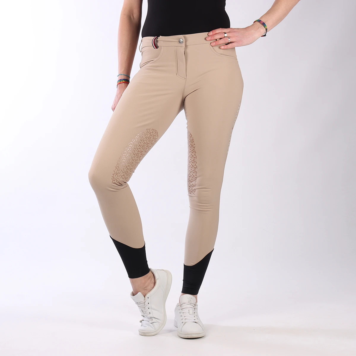 Rijbroek Tommy Hilfiger Classic Knie Grip Lichtbruin 3 Rijbroek Tommy Hilfiger Classic Knie Grip Lichtbruin