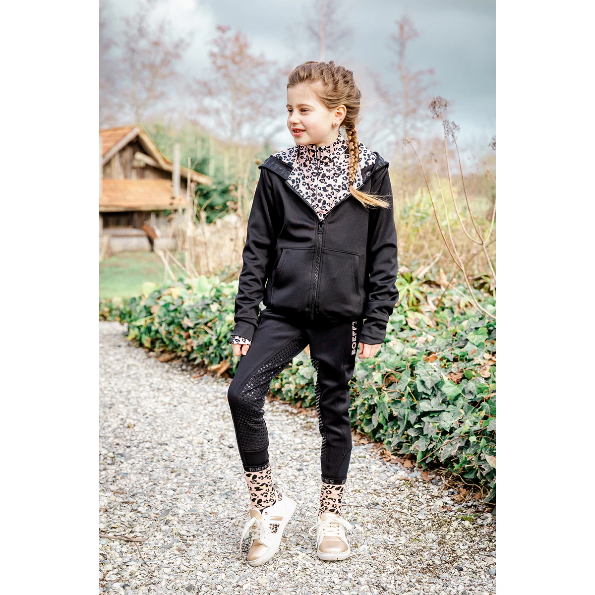 Rijlegging Boeffies BNio Full Grip Kids Zwart 5 Rijlegging Boeffies BNio Full Grip Kids Zwart - Afbeelding 3