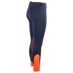 Rijlegging Horka Lucy Knie Grip Kids Donkerblauw-oranje -Stijlvolle Ruiter rijlegging horka lucy knie grip kids donkerblauw oranje 1500x1500 116401