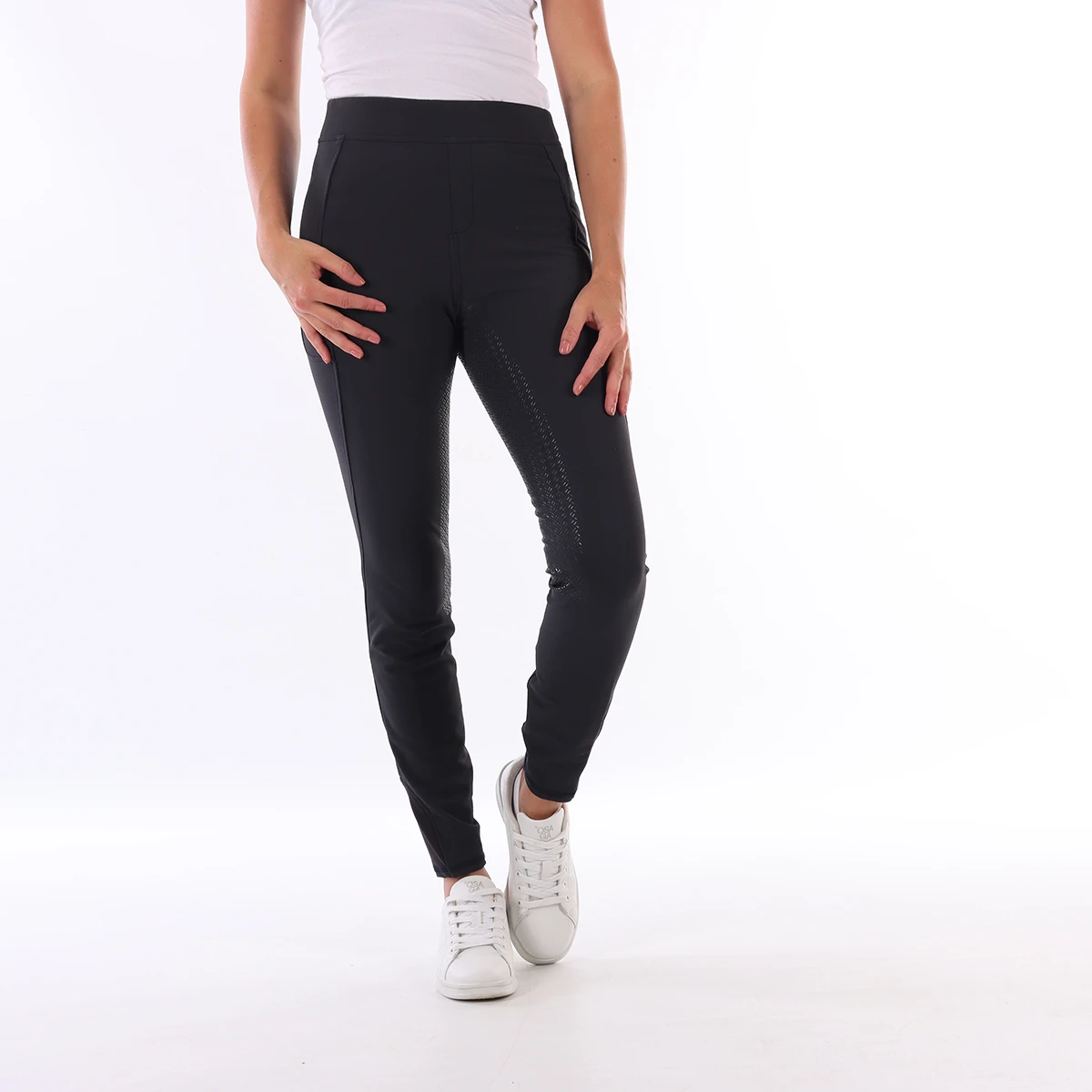 Rijlegging Kingsland KLKamila Full Grip Kids Donkerblauw 3 Rijlegging Kingsland KLKamila Full Grip Kids Donkerblauw