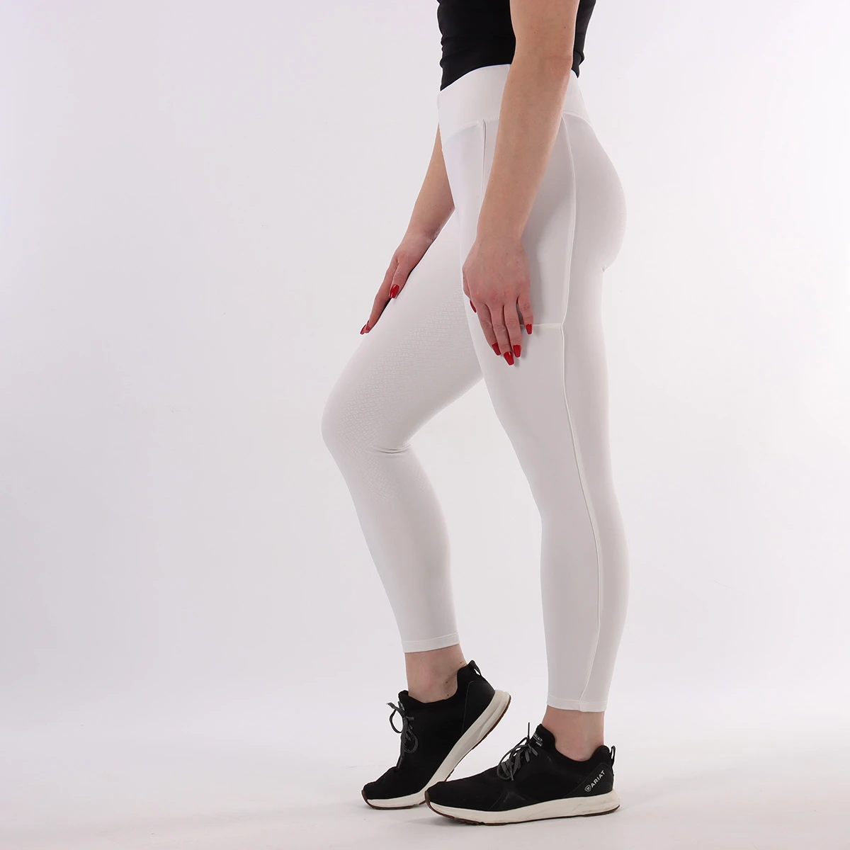 Rijlegging Kingsland KLKatinka W F-Tec2 Full Grip Wit 4 Rijlegging Kingsland KLKatinka W F-Tec2 Full Grip Wit - Afbeelding 2