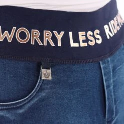 Rijlegging La Valencio LVQuinny Full Grip Kids Denim -Stijlvolle Ruiter rijlegging la valencio lvquinny full grip kids denim 1500x1500 172717