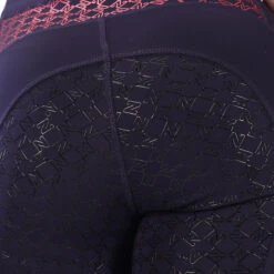 Rijlegging N-Brands X Epplejeck Printed Shiny Full Grip Donkerblauw-roze -Stijlvolle Ruiter rijlegging n brands x epplejeck printed shiny full grip donkerblauw roze 1500x1500 180309