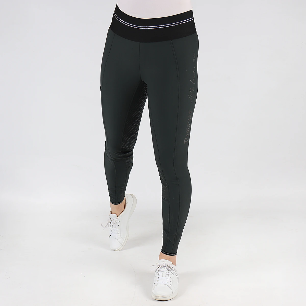 Rijlegging Pikeur Gia Full Grip Donkergroen 4 Rijlegging Pikeur Gia Full Grip Donkergroen - Afbeelding 2