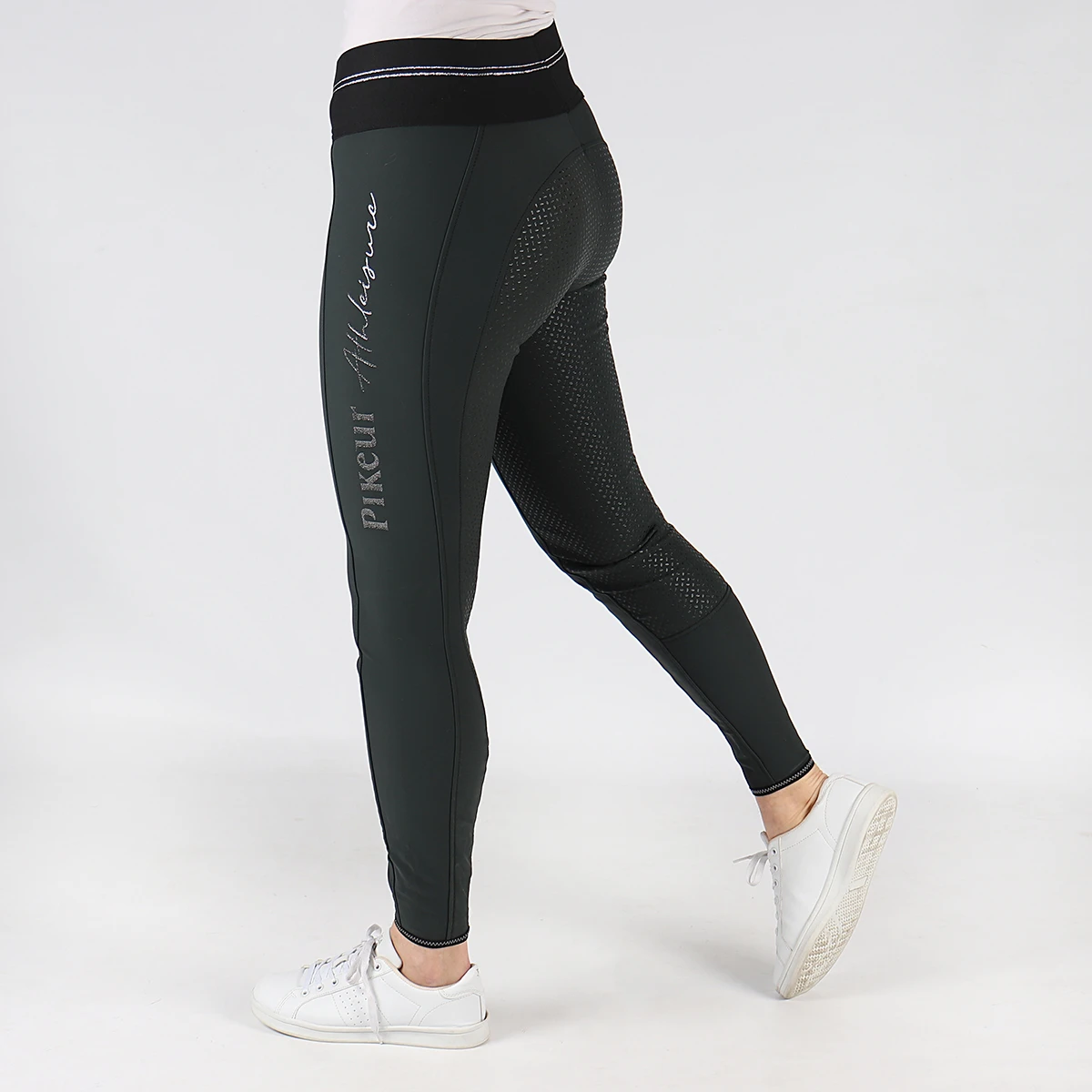 Rijlegging Pikeur Gia Full Grip Donkergroen 5 Rijlegging Pikeur Gia Full Grip Donkergroen - Afbeelding 3