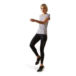 Shirt Ariat Snaffle Paars-grijs -Stijlvolle Ruiter shirt ariat snaffle paars grijs 1500x1500 176260