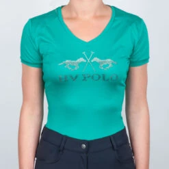 Shirt HV POLO Favouritas Limited Tech Groen -Stijlvolle Ruiter shirt hv polo favouritas limited tech groen 1500x1500 144899