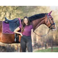 Shirt QHP Menton Paars -Stijlvolle Ruiter shirt qhp menton paars 1500x1500 186412