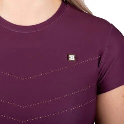 Shirt QHP Menton Paars -Stijlvolle Ruiter shirt qhp menton paars 1500x1500 186413