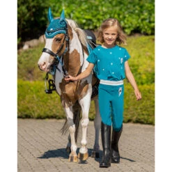 Shirt QHP Thunderbolt Kids Blauw -Stijlvolle Ruiter shirt qhp thunderbolt kids blauw 1500x1500 185662