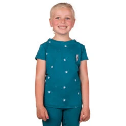 Shirt QHP Thunderbolt Kids Blauw -Stijlvolle Ruiter shirt qhp thunderbolt kids blauw 1500x1500 187535