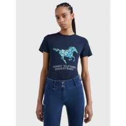Shirt Tommy Hilfiger Horse Art Print Donkerblauw -Stijlvolle Ruiter shirt tommy hilfiger horse art print donkerblauw 1500x1500 184962