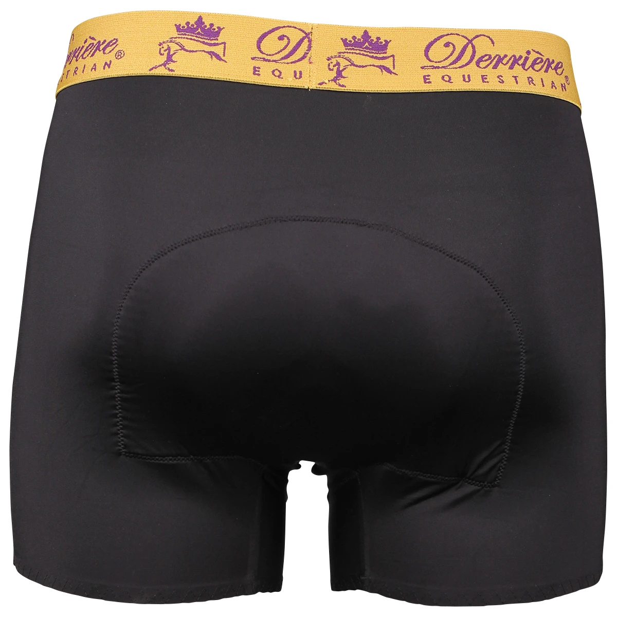 Shorty Derriere Equestrian Padded Male Zwart 4 Shorty Derriere Equestrian Padded Male Zwart - Afbeelding 2