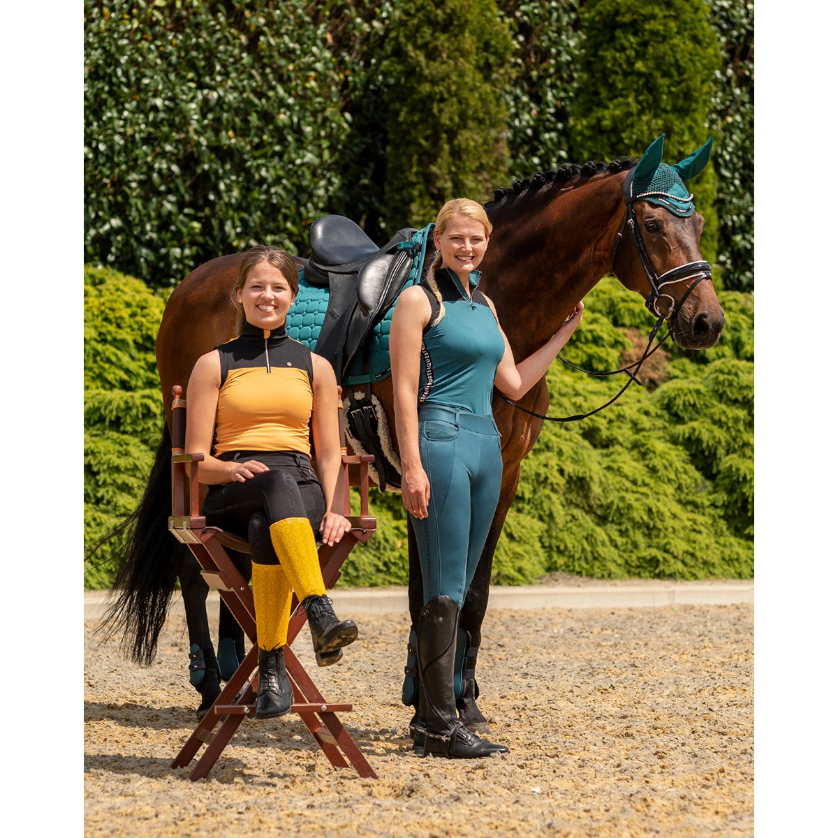 Top QHP Jaiden Turquoise 9 Top QHP Jaiden Turquoise - Afbeelding 7