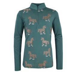 Trainingsshirt Epplejeck Horses Kids Turquoise