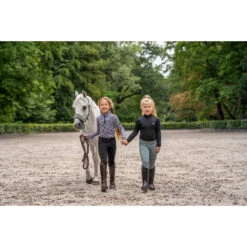 Trainingsshirt Imperial Riding IRHSunny Solid Kids Zwart -Stijlvolle Ruiter trainingsshirt imperial riding irhsunny solid kids zwart 1500x1500 175608