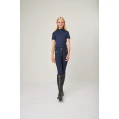 Trainingsshirt LeMieux Base Layer Short Sleeve Kids Donkerblauw -Stijlvolle Ruiter trainingsshirt lemieux base layer short sleeve kids donkerblauw 1500x1500 182118