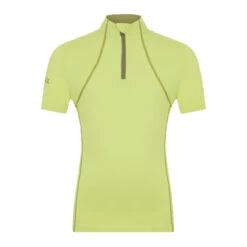 Trainingsshirt LeMieux Base Layer Short Sleeve Kids Lichtgroen