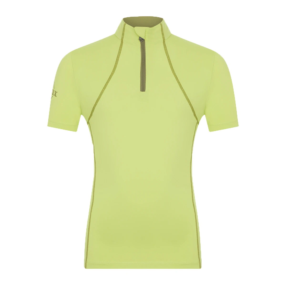 Trainingsshirt LeMieux Base Layer Short Sleeve Kids Lichtgroen