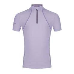 Trainingsshirt LeMieux Base Layer Short Sleeve Kids Lichtpaars
