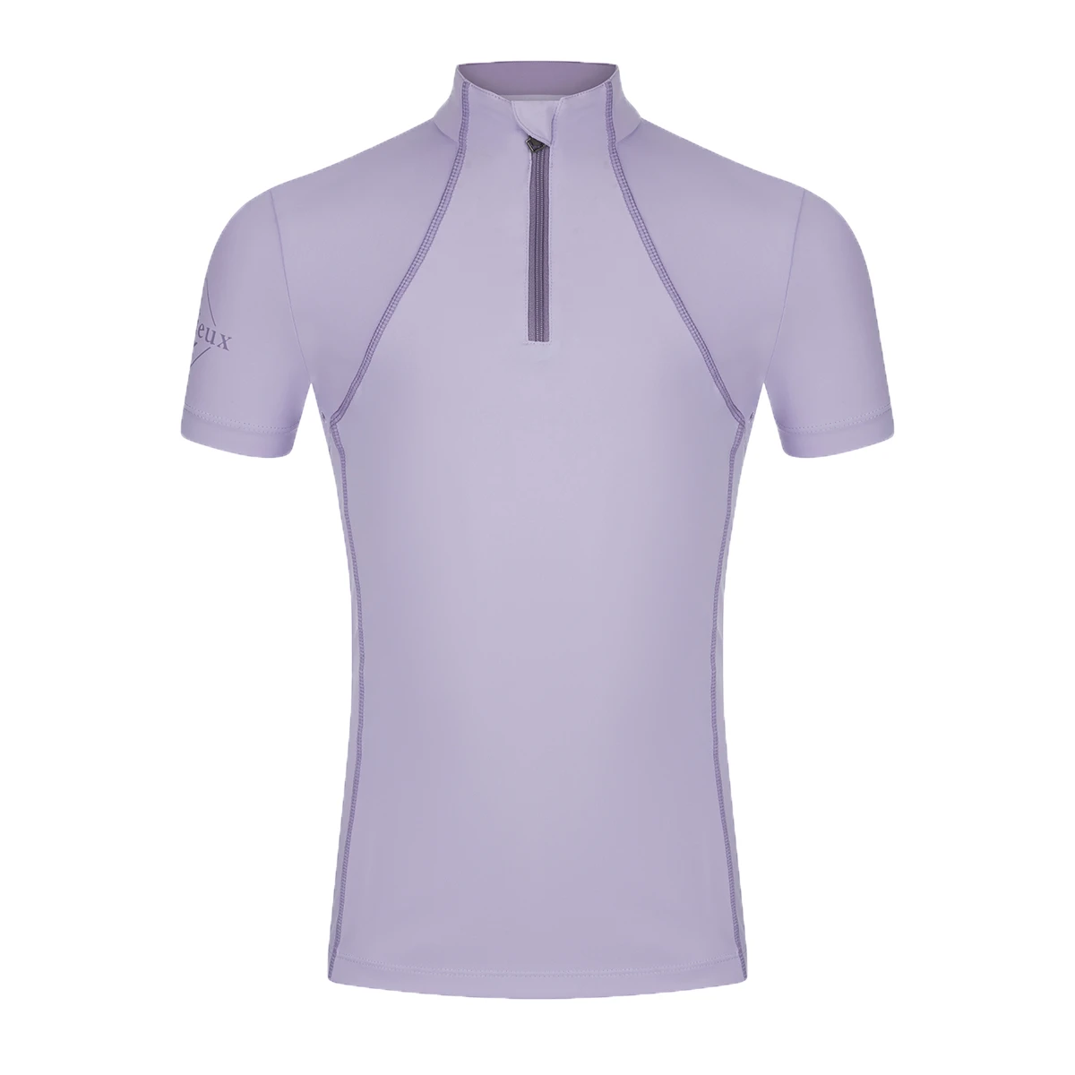 Trainingsshirt LeMieux Base Layer Short Sleeve Kids Lichtpaars 3 Trainingsshirt LeMieux Base Layer Short Sleeve Kids Lichtpaars