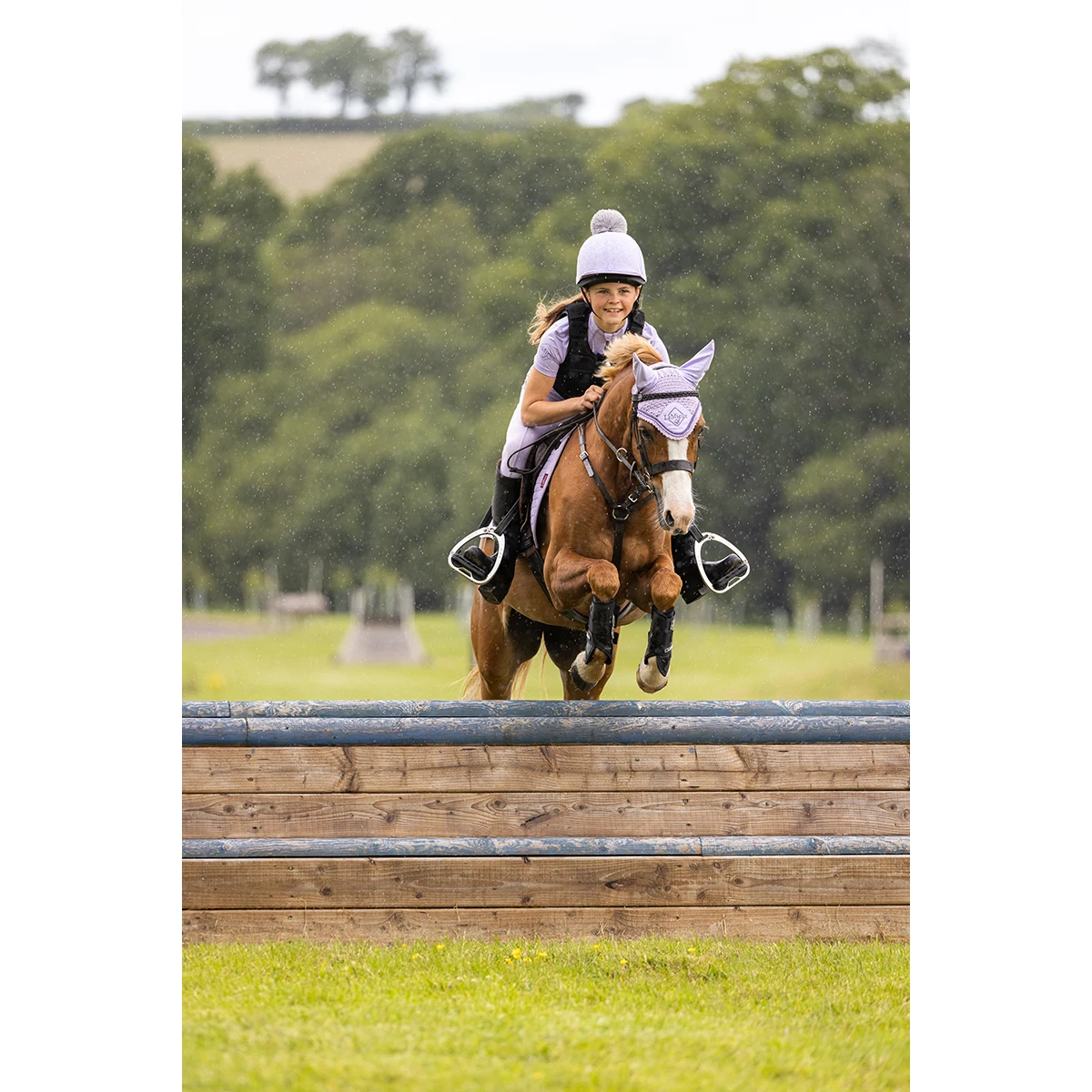 Trainingsshirt LeMieux Base Layer Short Sleeve Kids Lichtpaars 5 Trainingsshirt LeMieux Base Layer Short Sleeve Kids Lichtpaars - Afbeelding 3