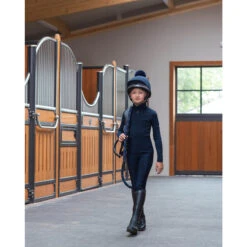 Trainingsshirt LeMieux Young Rider Kids Donkerblauw -Stijlvolle Ruiter trainingsshirt lemieux young rider kids donkerblauw 1500x1500 136038