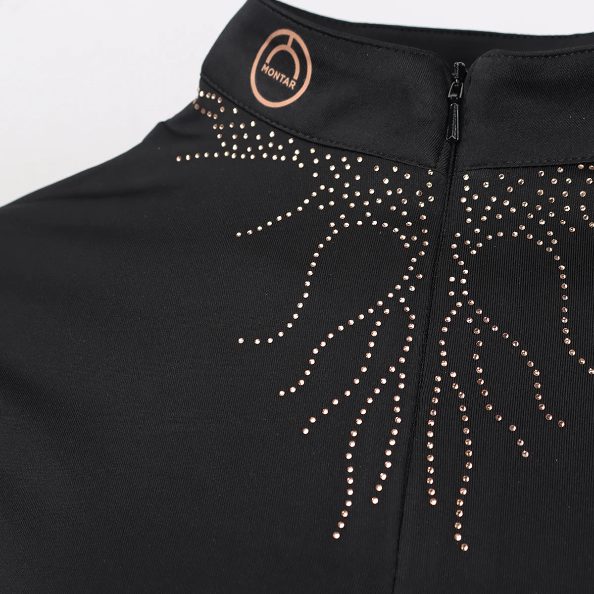 Trainingsshirt Montar Femka Mon-Tech Kids Zwart 5 Trainingsshirt Montar Femka Mon-Tech Kids Zwart - Afbeelding 3