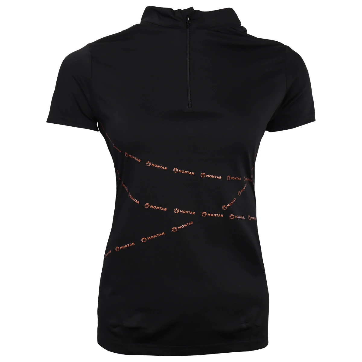 Trainingsshirt Montar Yolanda Rosegold Zwart 3 Trainingsshirt Montar Yolanda Rosegold Zwart
