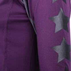 Trainingsshirt QHP Vegas Kids Donkerroze -Stijlvolle Ruiter trainingsshirt qhp vegas kids donkerroze 1500x1500 123923