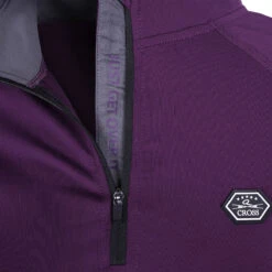 Trainingsshirt QHP Vegas Kids Donkerroze -Stijlvolle Ruiter trainingsshirt qhp vegas kids donkerroze 1500x1500 123924