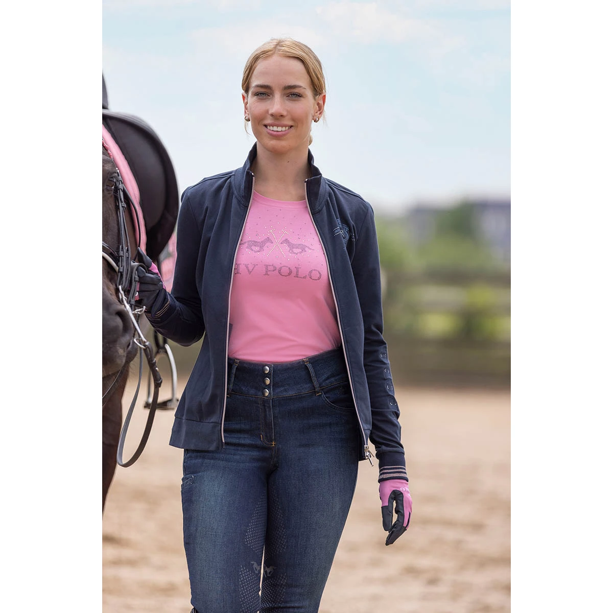 Vest HV POLO HVPGina Donkerblauw 6 Vest HV POLO HVPGina Donkerblauw - Afbeelding 4