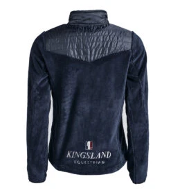 Vest Kingsland KLClassic Coral Fleece Donkerblauw -Stijlvolle Ruiter vest kingsland klclassic coral fleece donkerblauw 1500x1500 150946