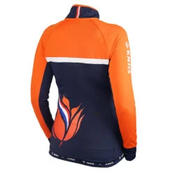 Vest KNHS Donkerblauw-oranje -Stijlvolle Ruiter vest knhs donkerblauw oranje 1500x1500 124555